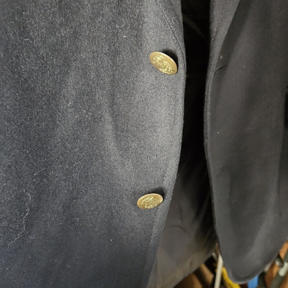 Vintage Pendleton Mens Navy Blue Wool  Sportcoat size 42 - Picture 6 of 8